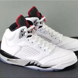 Air Jordan 5 Retro White Cement